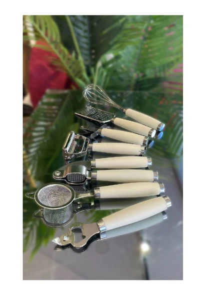 Arow Praxis 7lli Silikon Saplı Mutfak Seti d-542 - Resim 2