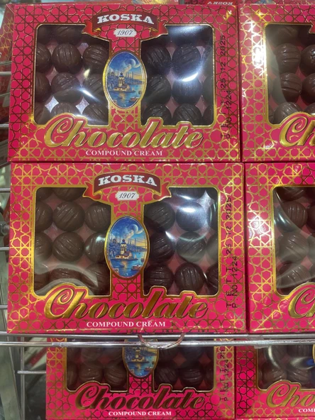 KOSKA ADA SÜTLÜ BİTTER ÇİKOLATA 225 GR 1 ADET - 2