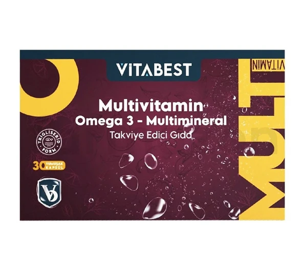 Vitabest Multivitamin 30 Kapsül - 1