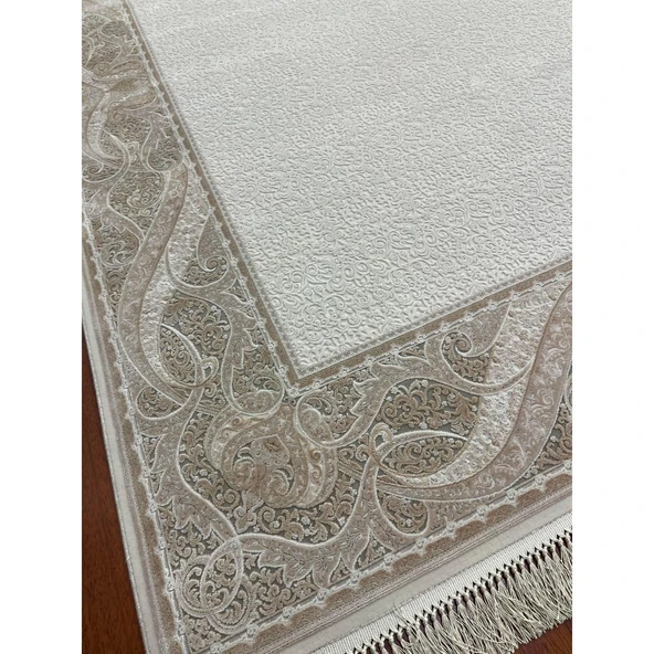 ARTEMİS HALI PALACE 08020A KREM VİZON KLASİK RETRO IPEK HALI (160X230) - 4