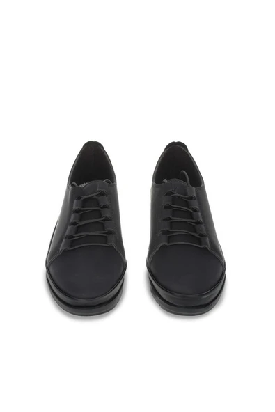 Kadın Akıllı Bağcıklı Günlük Ayakkabı Tam Kalıp Rahat Taban Ortopedik Düz Ayakkabı - Resim 6