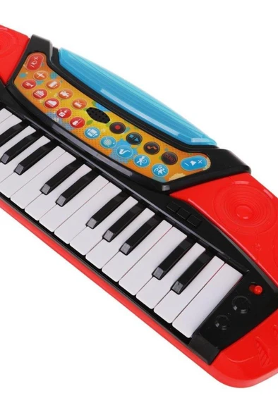 Işıklı Elektronik 37 Tuşlu Piyano Org 55 Cm. - 4