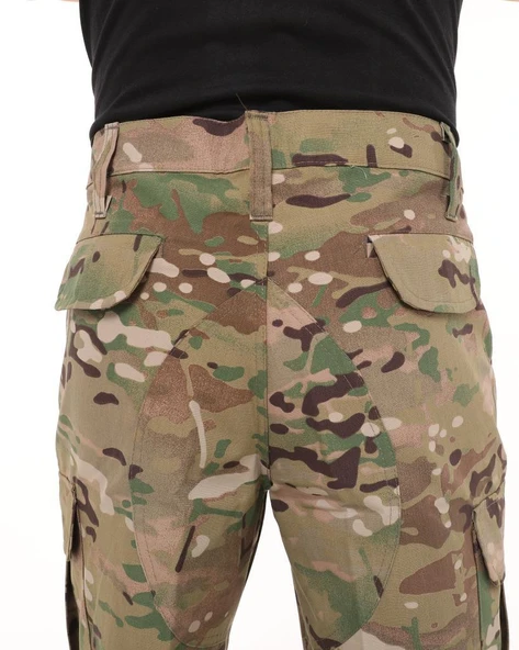Single Sword Taktik Koruma ve Erkek Kargo Pantolonu, Kamuflaj - 8