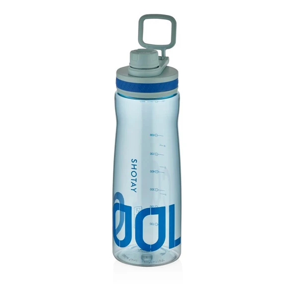 Shotay Turning Su Matarası PC Mavi 850Ml - 1