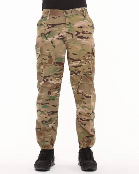 Single Sword Taktik Koruma ve Erkek Kargo Pantolonu, Kamuflaj