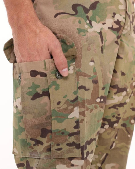 Single Sword Taktik Koruma ve Erkek Kargo Pantolonu, Kamuflaj - 7