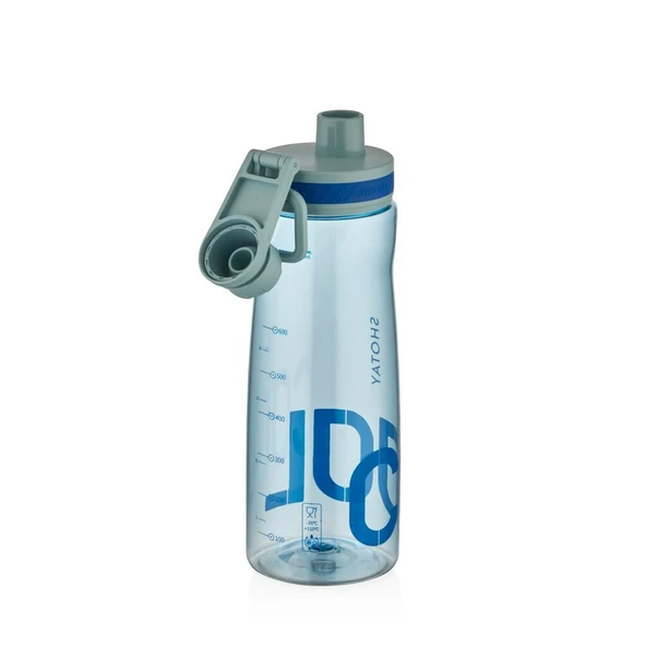 Shotay Turning Su Matarası PC Mavi 850Ml - 2