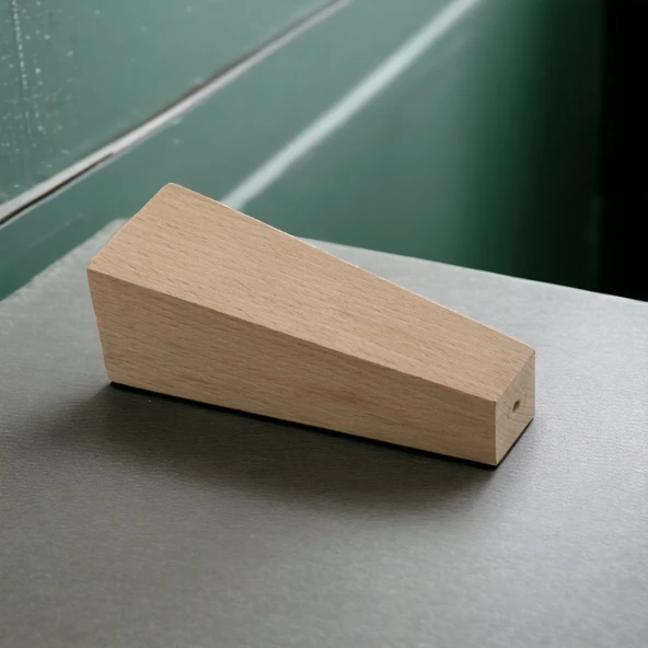 Ahşap Ayak Kare Bağlantı Aparatı Dahil Mobilya Koltuk Kanepe Sehpa Masa Ayağı Ayakları 15 cm Boyasız - Resim 3