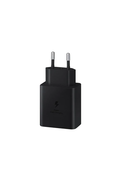 Samsung EP-T4510X Type-C Uyumlu Süper Hızlı Şarj Cihazı 45W Siyah Samsung Türkiye Garantili - 2
