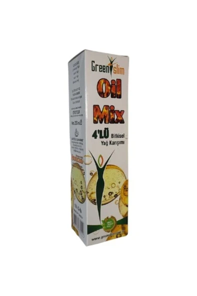 Oil Mix Çörek Otu Biberiye Aspir Keten Bitkisel Yağ Karışımı 250 Ml. Greenslim Oilmix - 2
