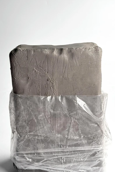 359 Gri-Siyah Stoneware Çamur Vakumlu 10 kg - Resim 2