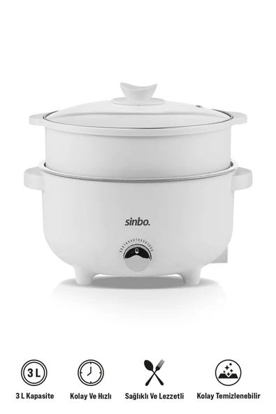 Sinbo SCO-5061 Buharlı Pişirici