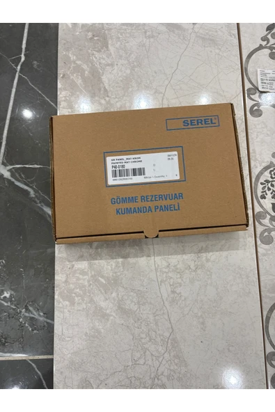 Serel Mat Krom Panel (P400180) - 2