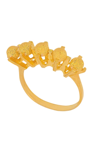 Cigold Taşsız Yüzük 14 Ayar Altın 3.40 Gr OA-K21601029053 - 2