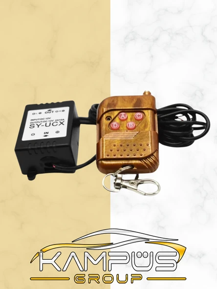 16 Modlu Kumandalı Çakar Modülü Sis Çakar Modülü 4 Tuşlu