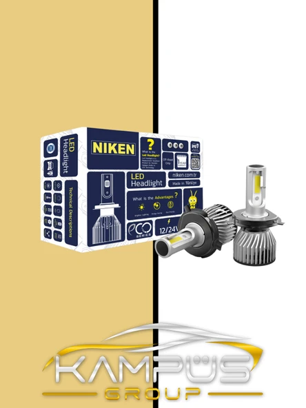NİKEN ECO H4 LED XENON