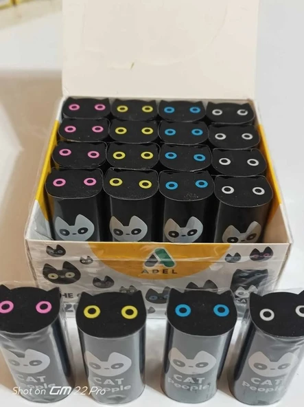 Kaliteli Siyah Silgi Cat (4 ADET) - 3