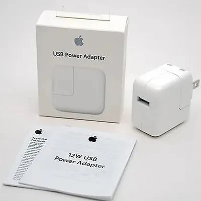 Apple 12W USB Güç ADAPTÖRÜ-MD836ZM/A İpad Şarj Adaptör