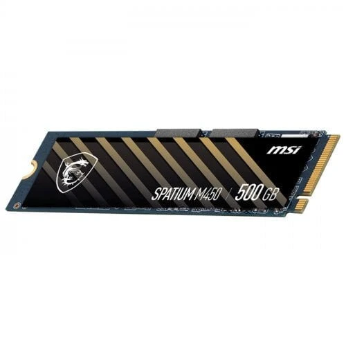 500GB MSI SPATIUM M450 NVME M.2 SSD 3600/2300MB/s - 4