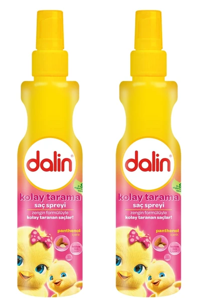 Dalin Badem Özlü Kolay Tarama Saç Spreyi 2 x 200 ml