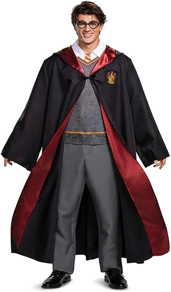 Nessiworld Harry Potter Gryffindor Cübbe Çocuk Boy - Harry Potter Kostümü 7-8 Yaş