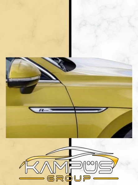 Passat B7 B8 Rline Çamurluk Logoları