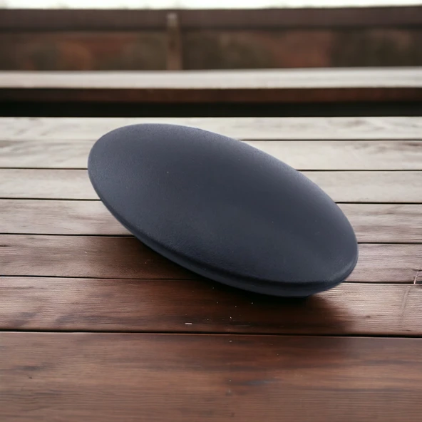 Damla 10 Adet 64 mm - 6.4 cm Siyah Çekmece Mutfak Mobilya Dolabı Dolap Kulpu Kulbu  Plastik Kulpları - 8