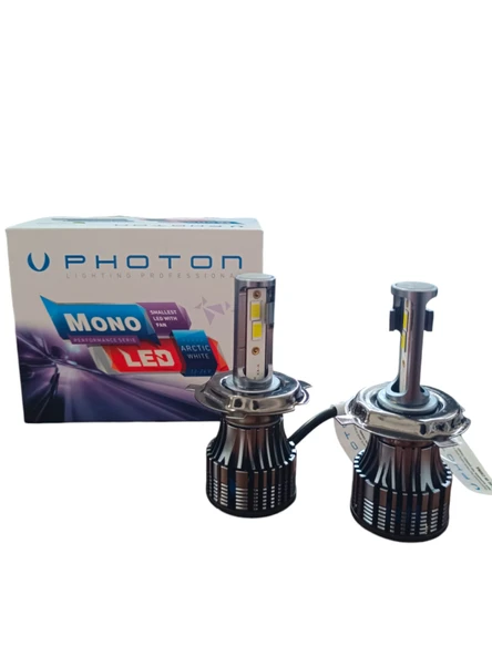 Photon Mono H4 Led Xenon Far Ampulü Buz Beyaz 12-24V