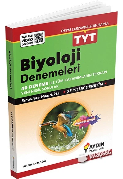 TYT Biyoloji 40 Deneme Aydın Yayınları