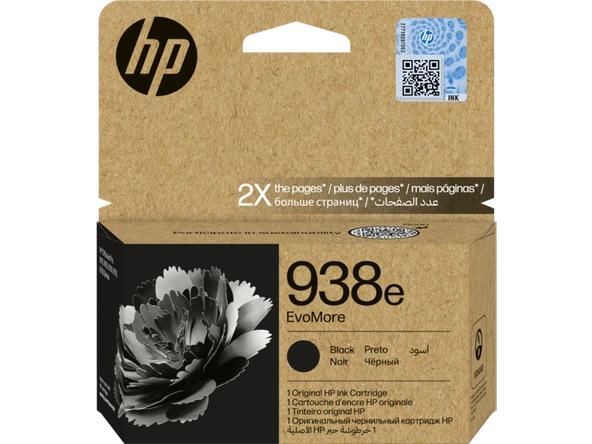 HP 4S6Y2PE EvoMore Siyah M.Toner (938e)