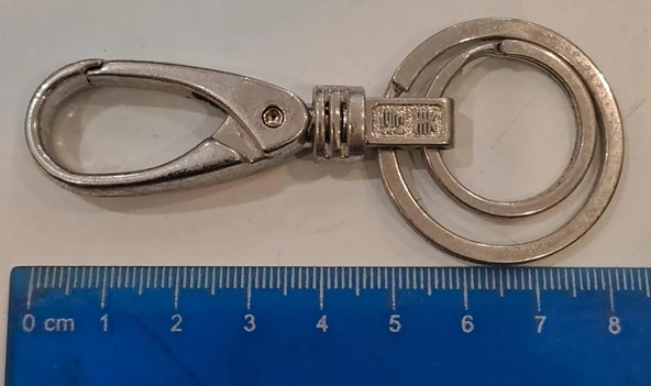 KÜÇÜK DAMLA ŞEKİL METAL ANAHTARLIK