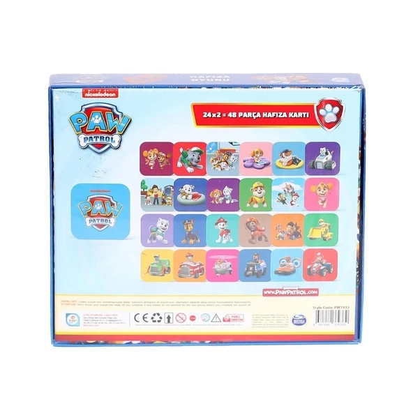 PW7933 Paw Patrol Hafıza Oyunu -Laço - 4
