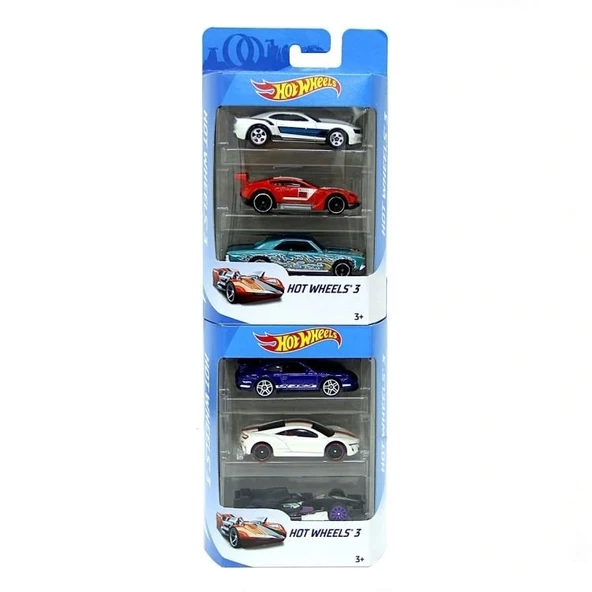 Nessiworld   Hot Wheels 3'lü Araba Seti - 4