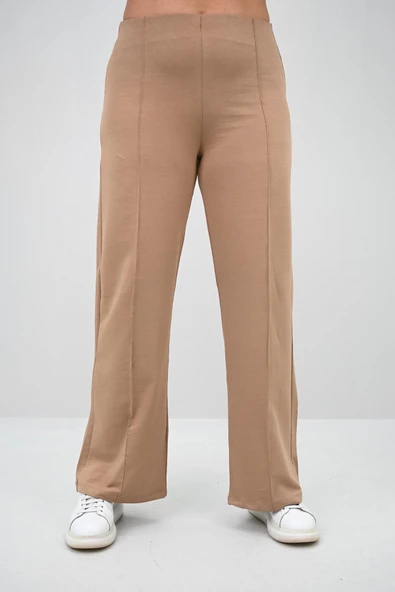 Kadın Büyük Beden Çima Detaylı Tayt Pantolon 6322-25 - 10