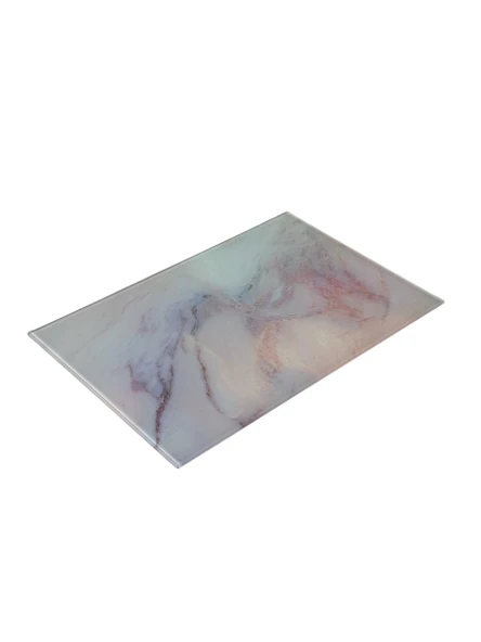 Cam Kesme Tahtası 20X30 Cam Kesme Tablası Kahve Sunumluk Supreme Mermer Görünümlü - 7