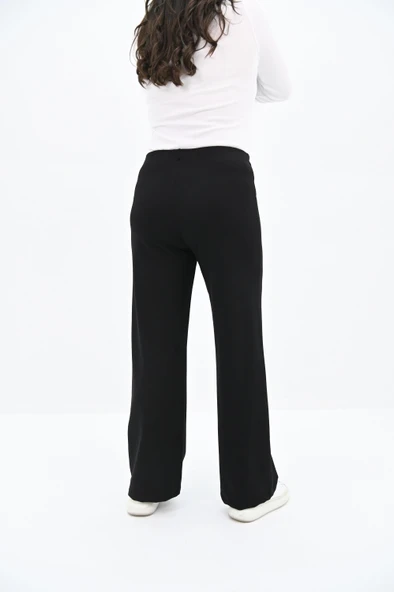 Kadın Büyük Beden Çima Detaylı Tayt Pantolon 6322-25 - 3