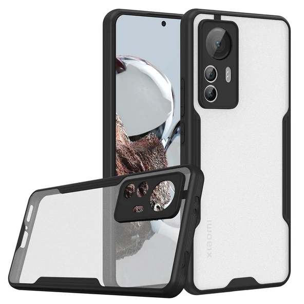 Xiaomi Mi 12T Pro Kılıf Parfe Kenarları Pastel Renk Silikon Kılıf - Resim 2