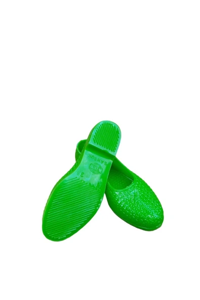 Kadin Naylon Ayakkabi (-YESİL) - 2