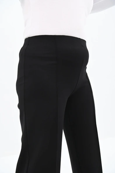 Kadın Büyük Beden Çima Detaylı Tayt Pantolon 6322-25 - 4