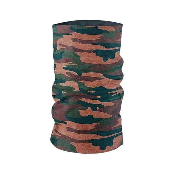 Askeri Kamuflajlı Motorcu Buff