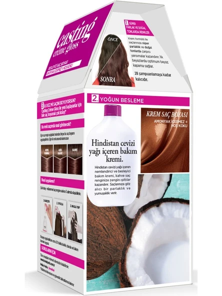L'Oréal Paris Casting Crème Gloss Saç Boyası 400 Kestane - 2