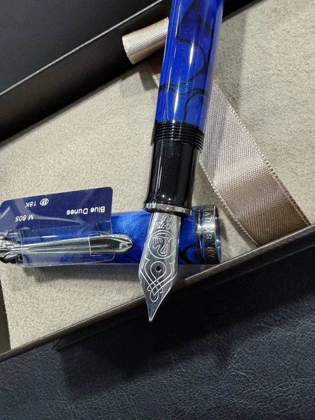 Pelikan Dolma Kalem M805 Blue Dunes, M uç Fb - 4