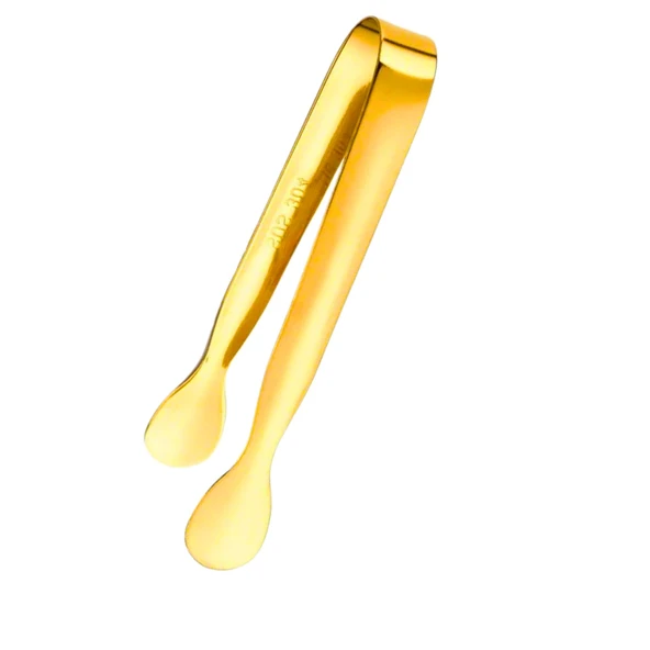 Perlotus 304 Çelik Mini Gold 11 cm Buz ve Şeker Maşası - 7