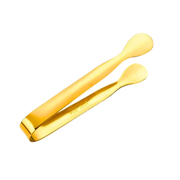 Perlotus 304 Çelik Mini Gold 11 cm Buz ve Şeker Maşası - 5
