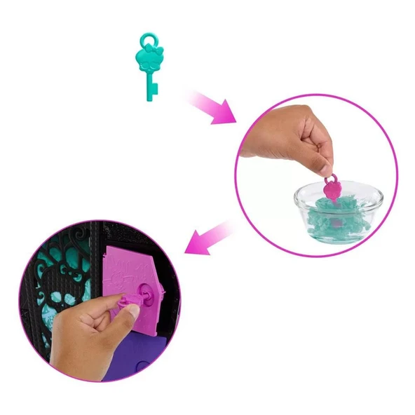 HPD59-HNF82 - MONSTER HİGH TWYLA BEBEK - Resim 6