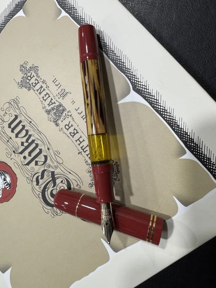 Pelikan Special Edition Serisi M101N Tort Red Dolma Kalem EF - 4