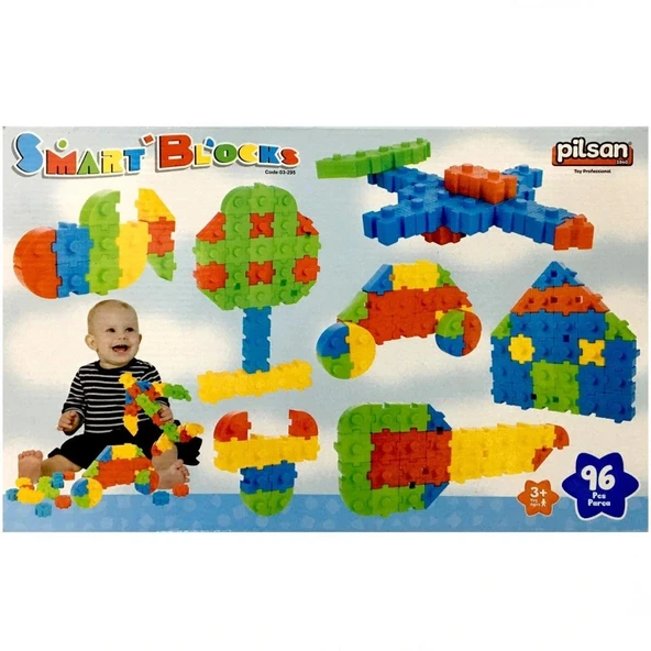 Nessiworld 96 Parça Akıllı Bloklar - 4
