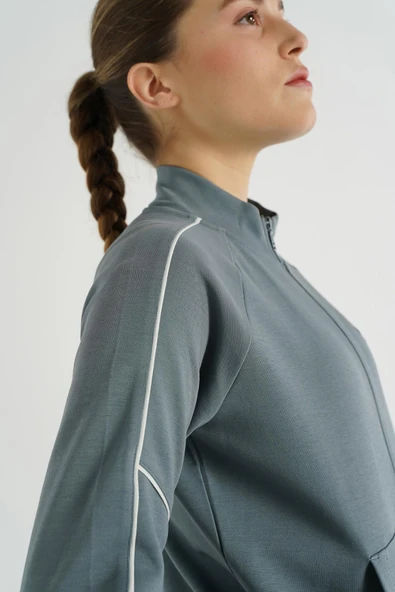 Hummel 922258-7319 Marena Zip Kadın Spor Ceket - 3