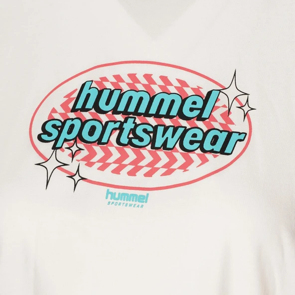 Hummel 912150-9003 Patez Oversize Kadın Spor Tişört - 7