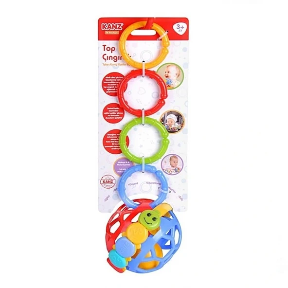 Nessiworld LC Halkalı Top Çıngırak - 2